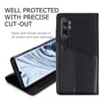 Miniatyrbild 4 av 7: Xiaomi Mi Note 10 / 10 Pro Elegant Fodral i PU-Läder med RFID Block