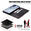 Miniatyrbild 5 av 7: Xiaomi Mi Note 10 / 10 Pro Elegant Fodral i PU-Läder med RFID Block