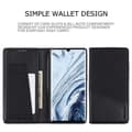 Miniatyrbild 2 av 7: Xiaomi Mi Note 10 / 10 Pro Elegant Fodral i PU-Läder med RFID Block