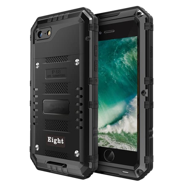 Powerful Extra tåligt Skal för iPhone 7/8/SE 2 - Svart