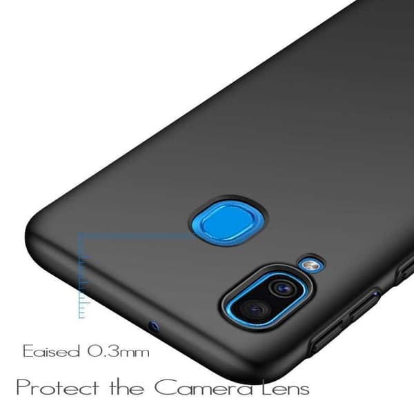 Samsung A40 Ultratunt Mattsvart Skal Basic V2