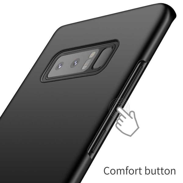 Samsung Note 8 Ultratunt Mattsvart Skal Basic V2