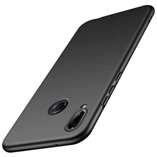 Huawei P20 Lite Ultrathin Matte Black Cover Basic V2