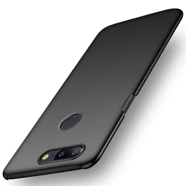 OnePlus 5T Ultratunt Mattsvart Skal Basic V2