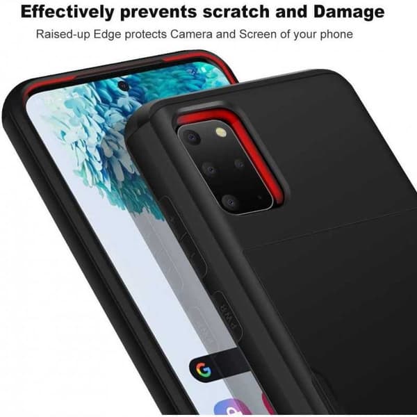 Samsung S20 Plus Stöttåligt Skal Kortfack StreetWise