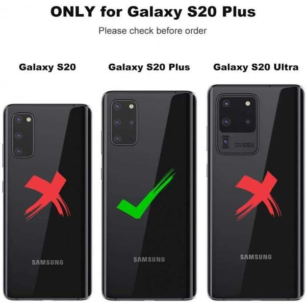 Samsung S20 Plus Stöttåligt Skal Kortfack StreetWise