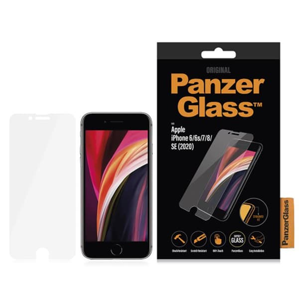 PanzerGlass iPhone 6/6S/7/8/SE Skærmbeskytter Standard Fit