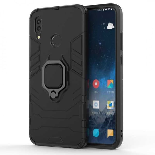 Huawei P Smart 2019 Stöttåligt Skal med Ringhållare ThinArmor