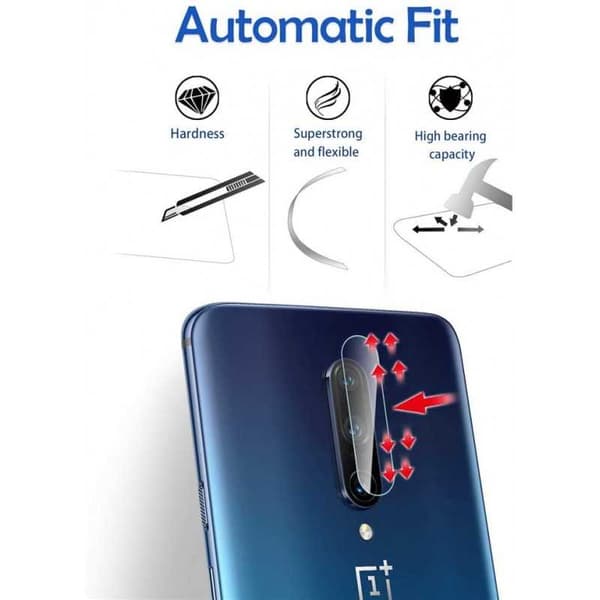 2-PACK OnePlus 7T Pro -kamera joustava lasi 0,26 mm 2,5D 9H