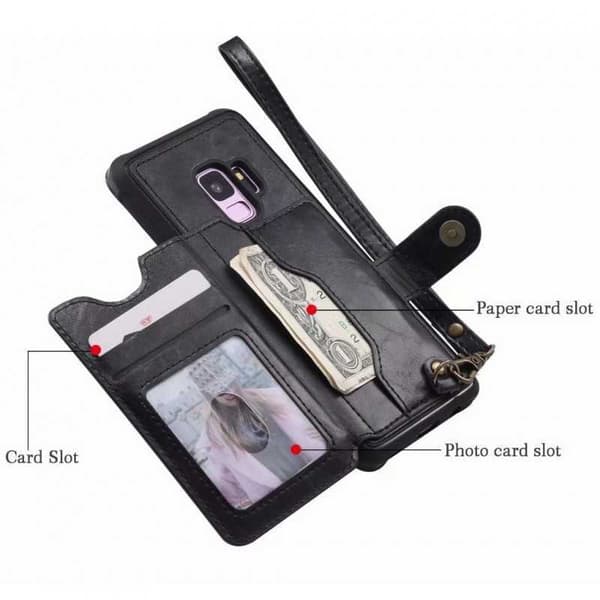 Samsung S9 multifunktionel kortholder 4-SLOT Winston