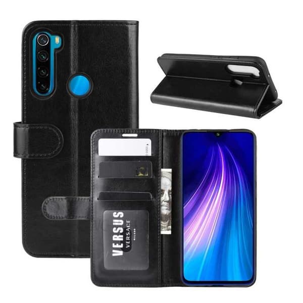 Xiaomi Redmi Note 8 Plånboksfodral PU-Läder 4-FACK