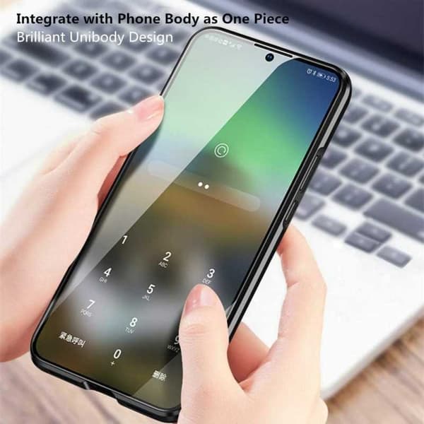 Samsung A71 Heltäckande Premium Skal Glassback V4