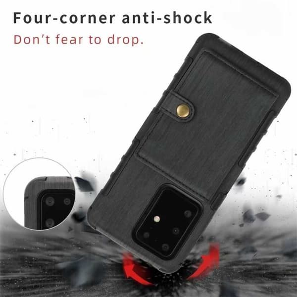 Samsung S20 stødsikkert cover med kortslot 4-SLOT Streetwise V3