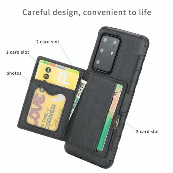 Samsung S20 Ultra iskunkestävä kotelo, jossa on paikka 4-FACK Streetwise V3