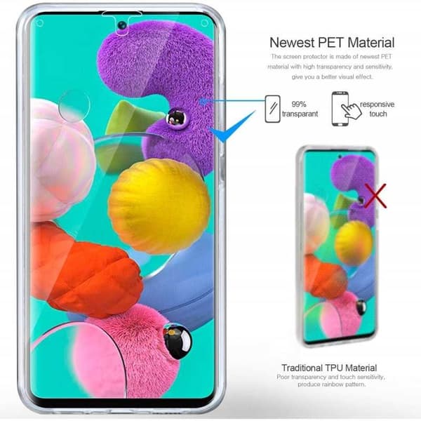 360° fuld dækning & stødabsorberende cover Samsung A71
