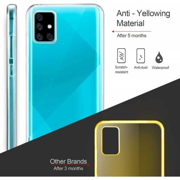 360° fuld dækning & stødabsorberende cover Samsung A71