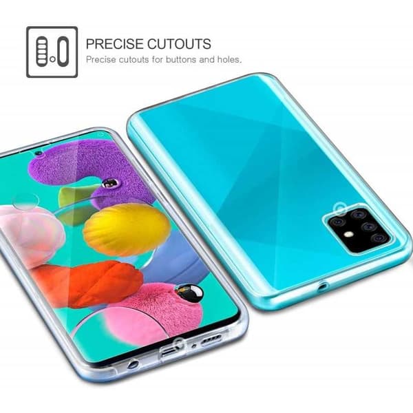 360° fuld dækning & stødabsorberende cover Samsung A71
