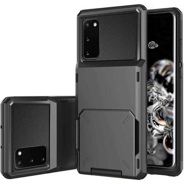 Samsung S20 Plus stødsikkert cover med ugyldigt kortrum