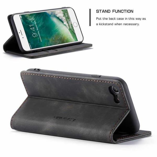 iPhone 7 Elegant Flip Cover CaseMe 3-RUMMET