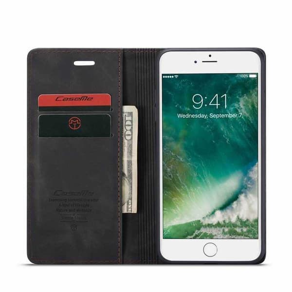 iPhone 7 Plus Elegant Flip Cover CaseMe 3-RUMMET