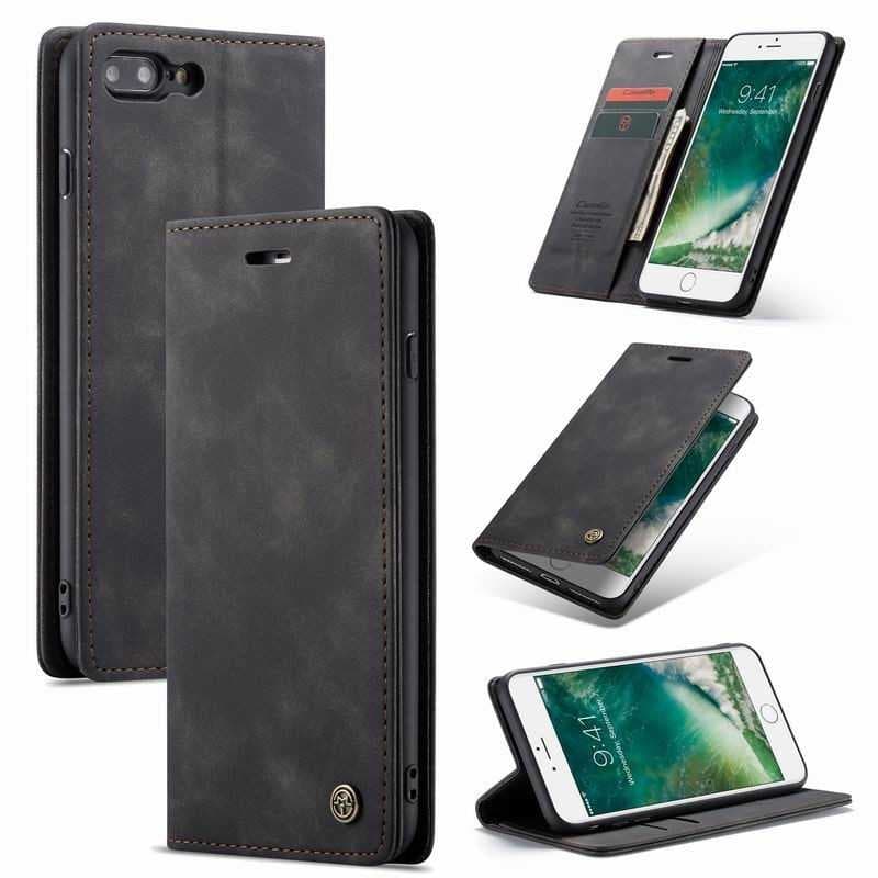 iPhone 8 Plus Elegant Flipfodral CaseMe 3-FACK