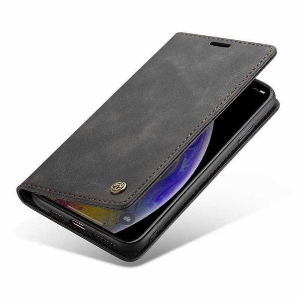 iPhone XS Max Elegant Flip Cover CaseMe 3-RUMMET