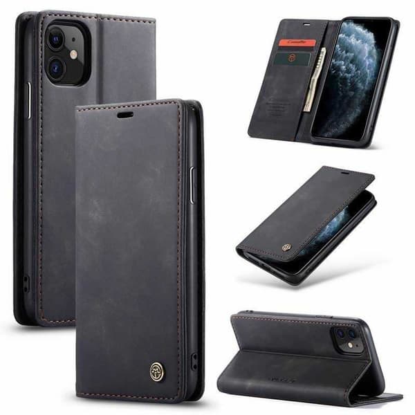 iPhone 11 Elegant Flip Cover CaseMe 3-RUMMET