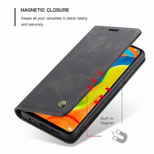 Huawei P30 Lite Elegant Flip Cover CaseMe 3-RUMMET