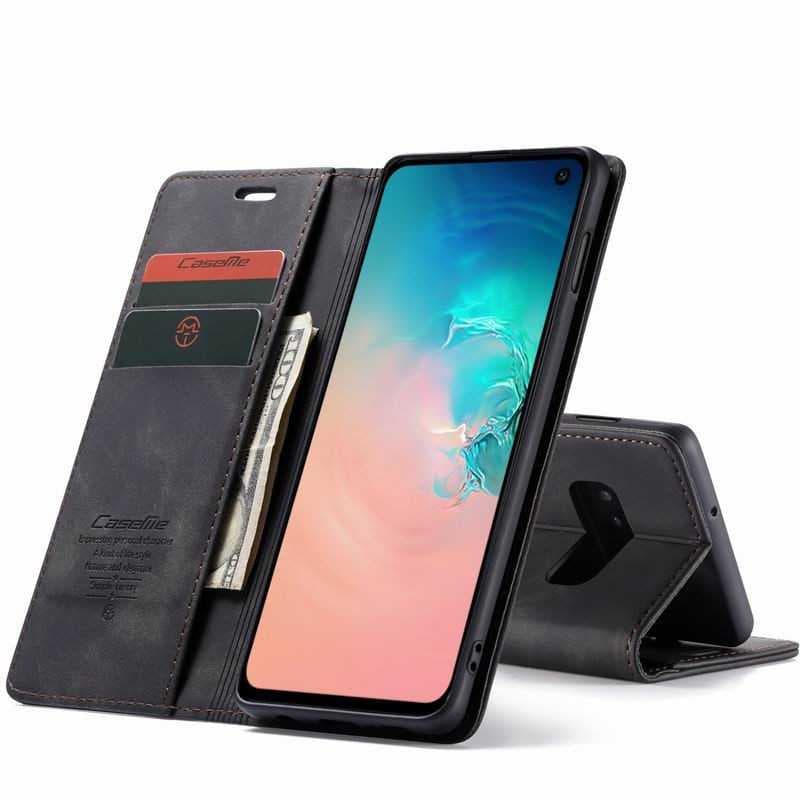 Samsung S10e Elegant Flipfodral CaseMe 3-FACK