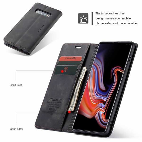 Samsung S10 Plus Elegant Flip Case Caseme 3-Union