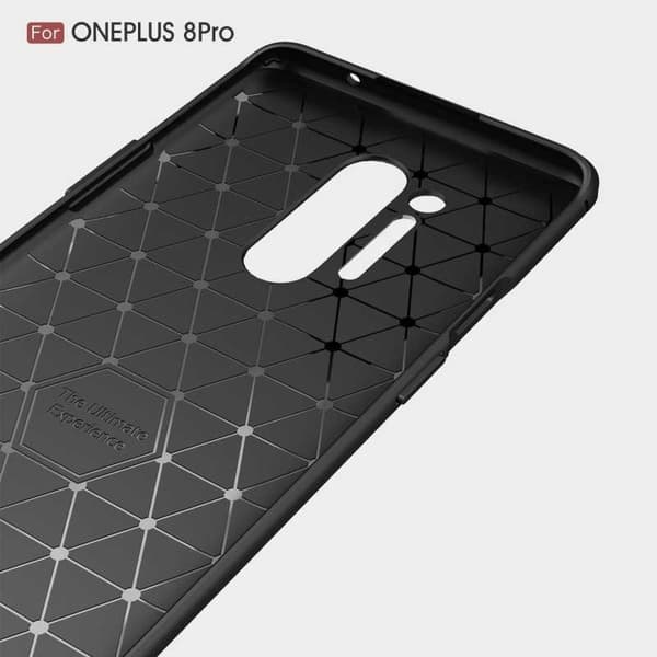 OnePlus 8 Pro Iskunkestävä SlimCarbon -suojus