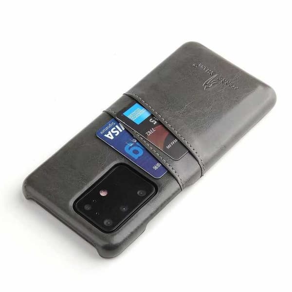 Samsung Galaxy S20 Ultra Mobil Cover Kortholder Retro