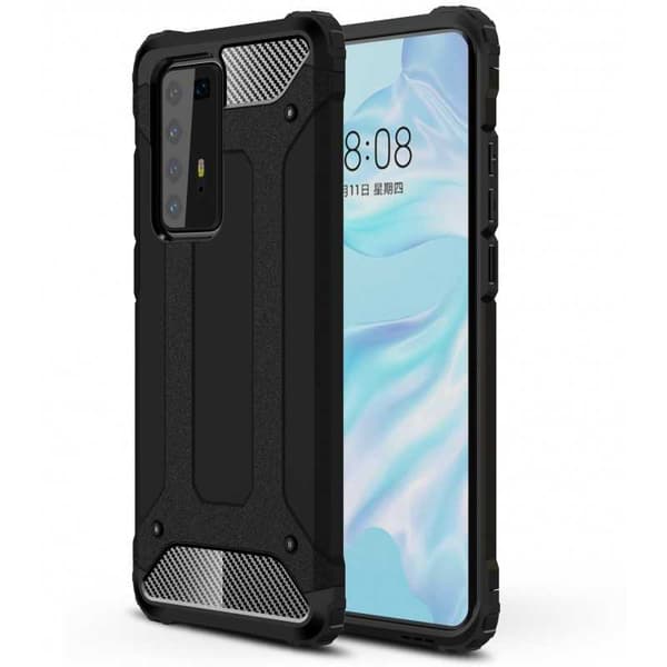 Huawei P40 Pro Stöttåligt Skal SlimArmor - Svart