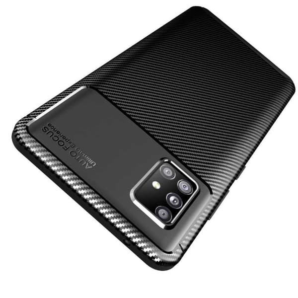 Samsung A41 Stöttåligt Slimmat Skal FullCarbon V4