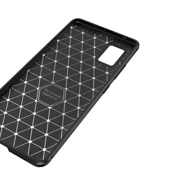 Samsung A41 Stöttåligt Slimmat Skal FullCarbon V4