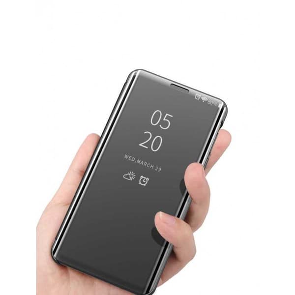 Samsung A41 Smart Flip Case Clear View Standing V2 Rocket