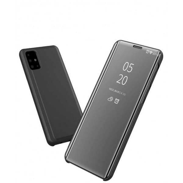 Samsung A41 Smart Flip Case Clear View Standing V2 Rocket