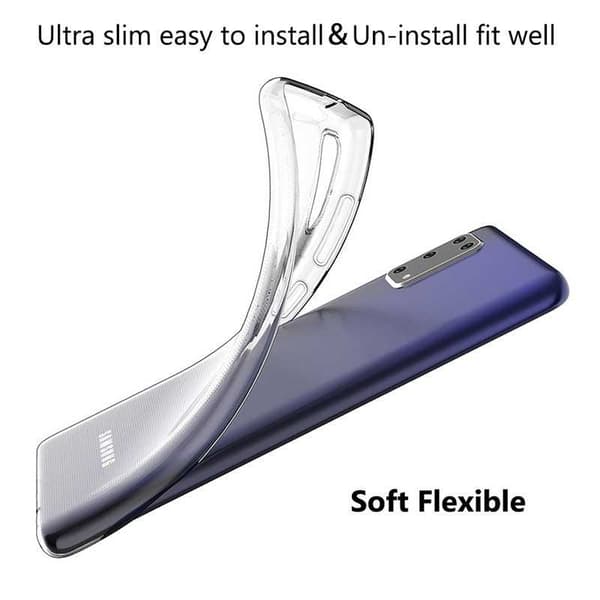 Samsung A41 iskuja vaimentava pehmeä kansi Simple