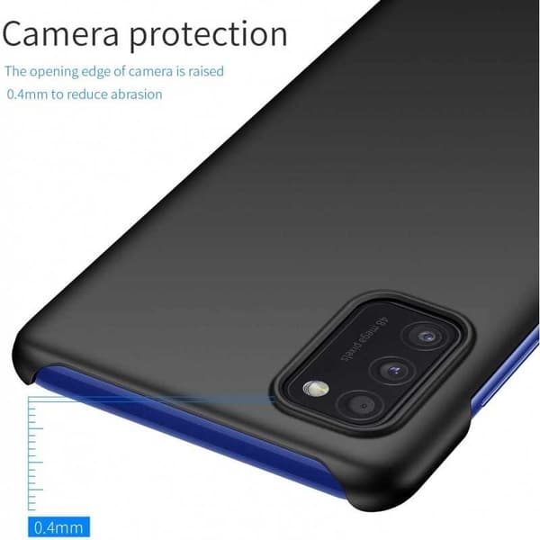 Samsung A41 Ultratunt Mattsvart Skal Basic V2