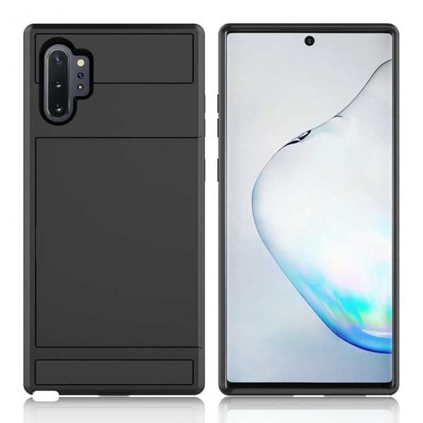 Samsung Galaxy Note 10 Stöttåligt Skal med Kortfack