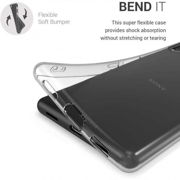 Xperia L4 iskuja vaimentava pehmeä kansi Simple