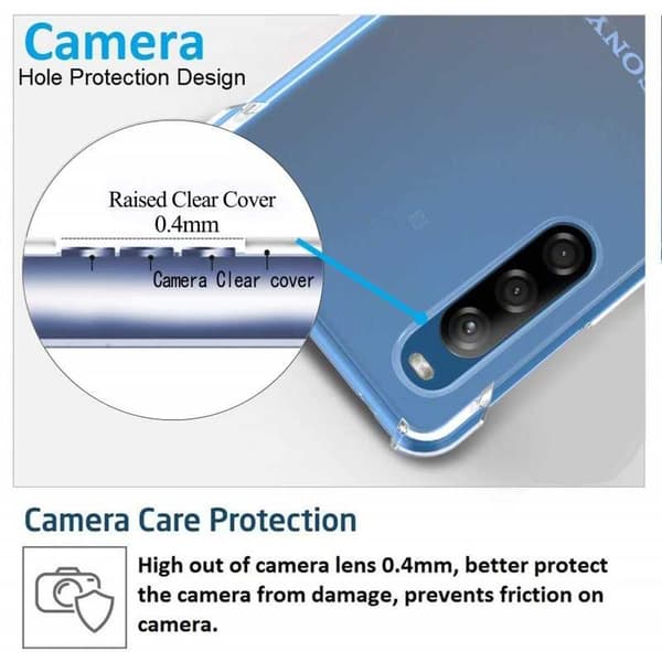 Xperia L4 stødabsorberende silikoneskal Shockr