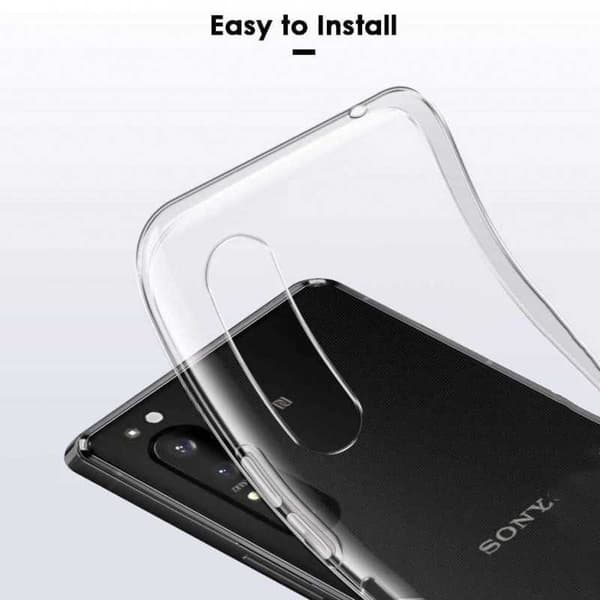 Xperia 1 II Stötdämpande Mjukt Skal Simple (XQ-AT51)