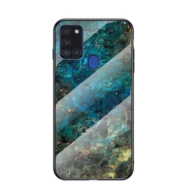 Xiaomi Mi 10 Marmorskal 9H Härdat Glas Baksida Glassback® V2
