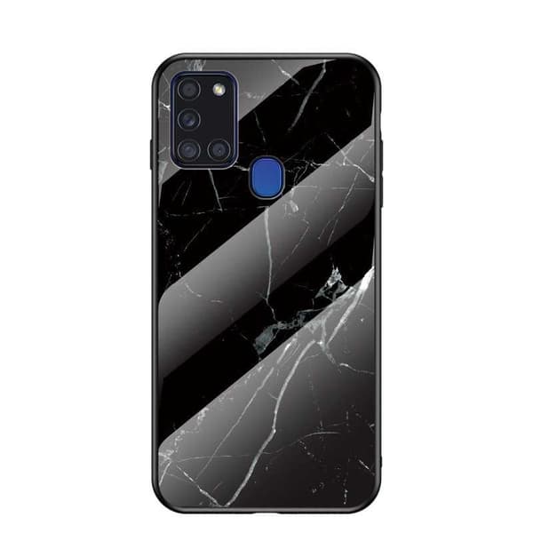 Xiaomi Mi 10 Marmorskal 9H Härdat Glas Baksida Glassback® V2