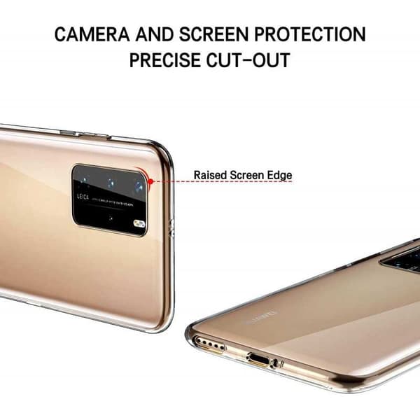 Huawei P40 Pro stødabsorberende blødt etui Enkelt