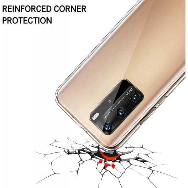 Huawei P40 Pro stødabsorberende blødt etui Enkelt
