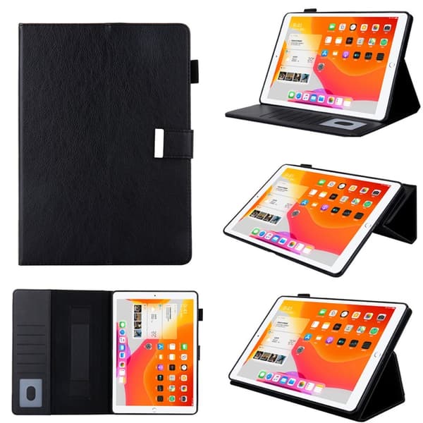 iPad Pro 11" Gen 1/2/3/4 & iPad Air 4/5 fodral med stativ - Svart