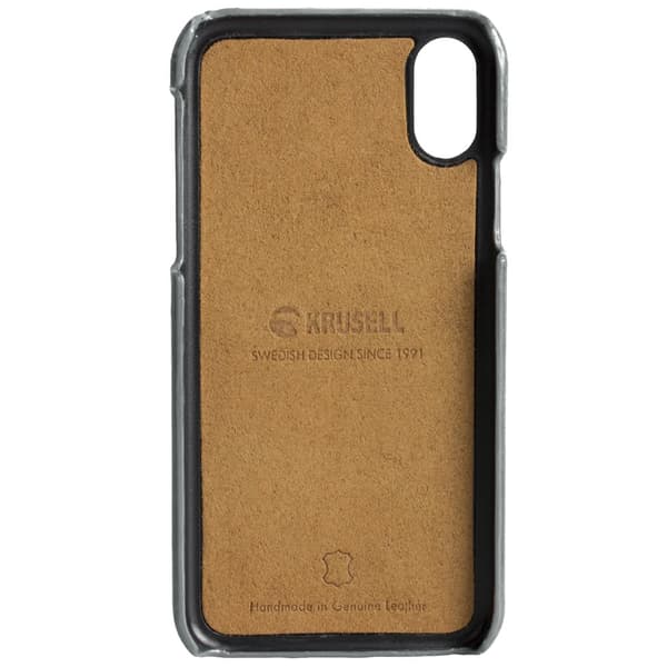 Krusell iPhone Xr Cover Sunne CardCover Vintage Grey