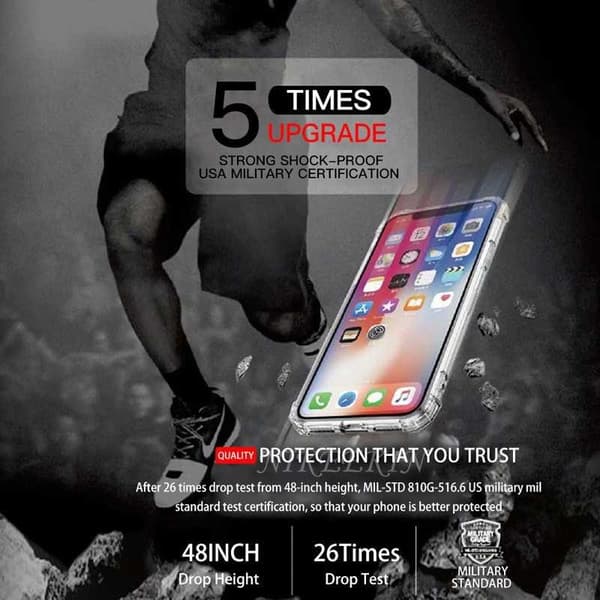 Xperia 1 II iskuja vaimentava silikonikotelo Shockr (XQ-AT51)